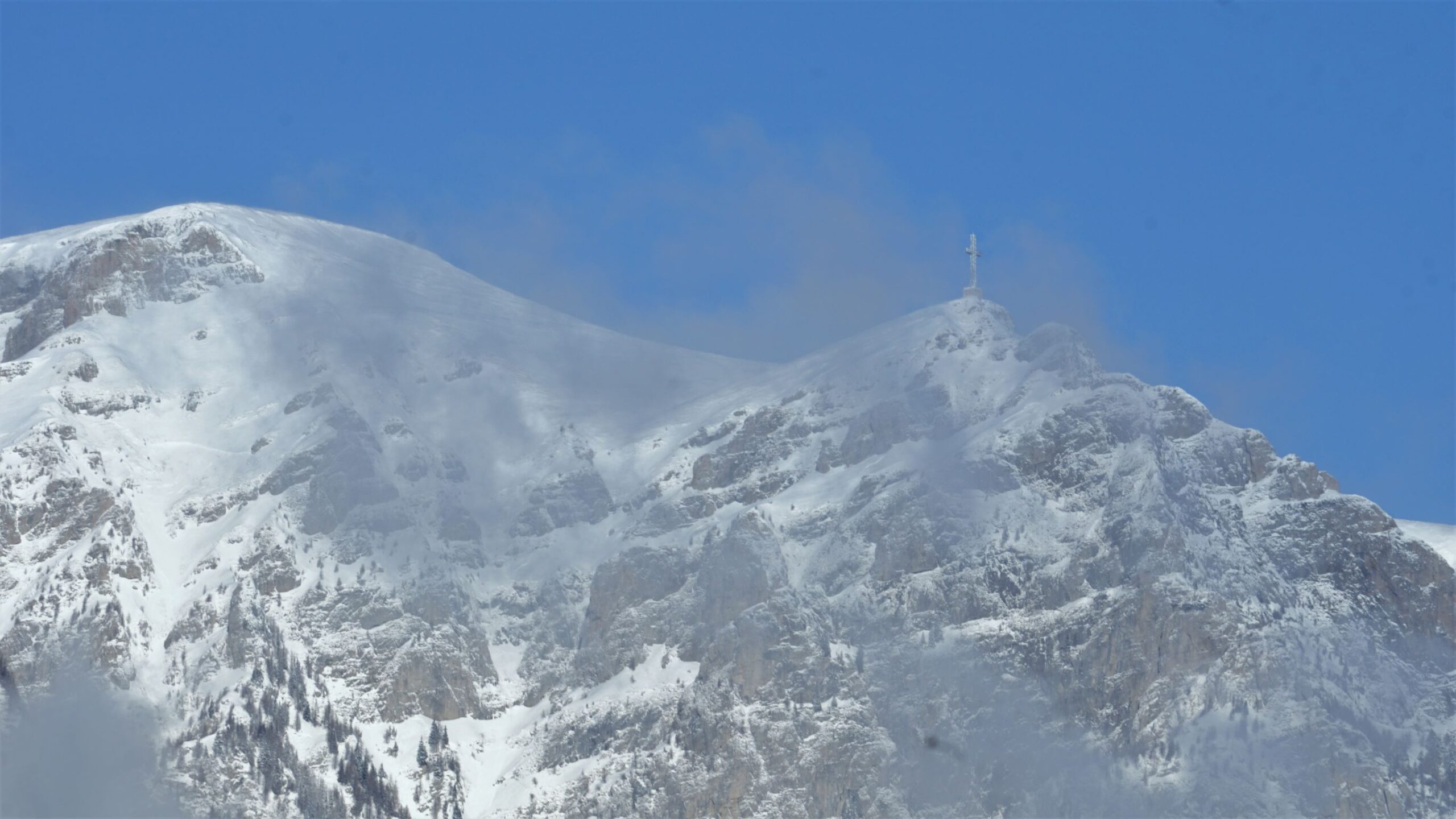 The Cross on the Caraiman Mountain